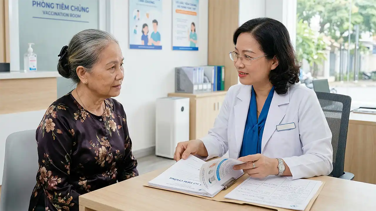 Tư vấn trước khi tiêm vắc xin